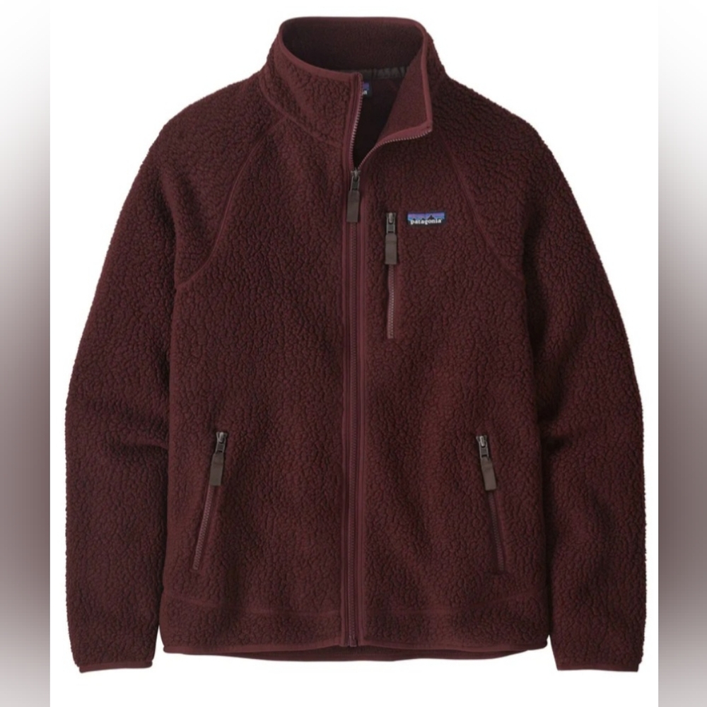 Patagonia Men’s Fleece Jacket - Dark Burgundy